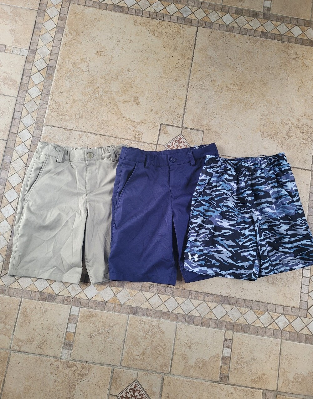 Under Armour Boys Shorts 3 Pair